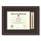 ArtToFrames 11x14 inch Diploma Frame with Tassel Opening - Framed with Black and Gold Mats, Comes with Regular Acrylic and Sawtooth Hanger for Wall Hanging (DT-11x14)